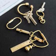 Brass Keyring Loop