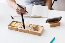 Wooden Desktop Storage System, , Gifts for Designers, Clean minimal gifts for designers and creatives, gift, design, designer - Gifts for Designers, Gifts for Architects