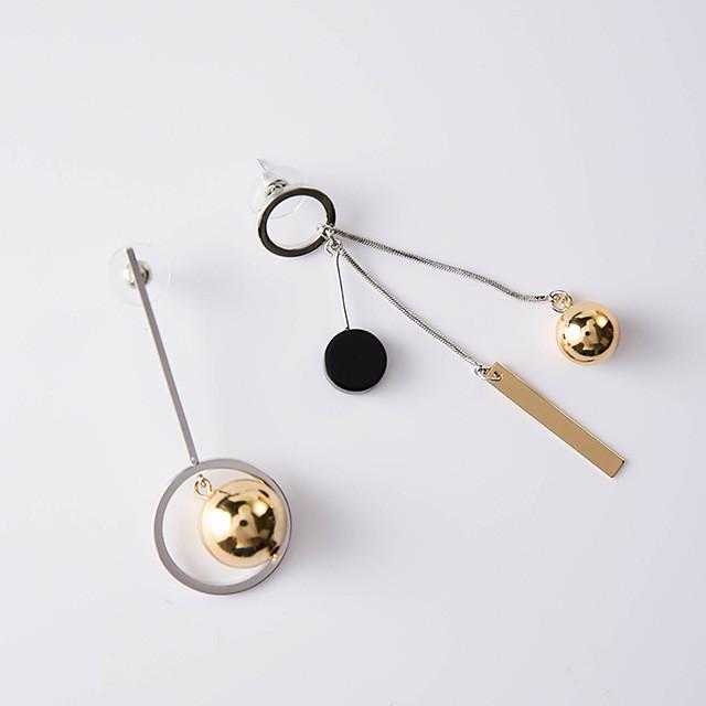 Asymmetric Korean Style Pendant Earrings, , Gifts for Designers, Clean minimal gifts for designers and creatives, gift, design, designer - Gifts for Designers, Gifts for Architects