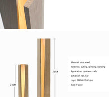Modern Wood Slit Table Lamp, , Gifts for Designers, Clean minimal gifts for designers and creatives, gift, design, designer - Gifts for Designers, Gifts for Architects
