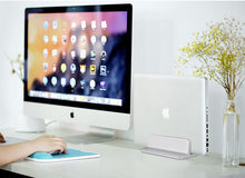 Aluminum Vertical Laptop Stand with Adjustable Thickness, , Gifts for Designers, Clean minimal gifts for designers and creatives, gift, design, designer - Gifts for Designers, Gifts for Architects