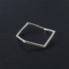 925 Sterling Silver Irregular Geometric Hexagon Minimalist Ring, , Gifts for Designers, Clean minimal gifts for designers and creatives, gift, design, designer - Gifts for Designers, Gifts for Architects