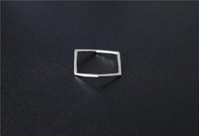 925 Sterling Silver Irregular Geometric Hexagon Minimalist Ring, , Gifts for Designers, Clean minimal gifts for designers and creatives, gift, design, designer - Gifts for Designers, Gifts for Architects