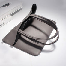 Minimalist Simple Leather Tote Bag, , Gifts for Designers, Clean minimal gifts for designers and creatives, gift, design, designer - Gifts for Designers, Gifts for Architects