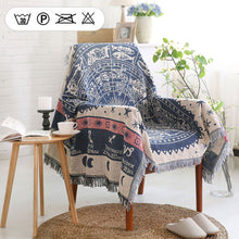 Nordic Knitted Chair Blanket