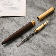 High Quality vintage Fountain Pen Rosewood and Brass Pen, , Gifts for Designers, Clean minimal gifts for designers and creatives, gift, design, designer - Gifts for Designers, Gifts for Architects