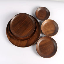 Handmade Walnut Modern Plates