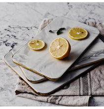Gold Rim Marble Cutting Board, , Gifts for Designers, Clean minimal gifts for designers and creatives, gift, design, designer - Gifts for Designers, Gifts for Architects