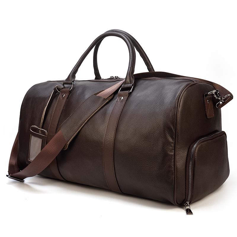 Large Genuine Leather Weekender – Gifts for Designers