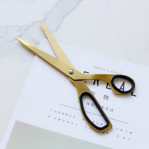 Minimalist Modern Brass Scissors