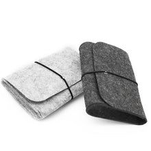 Felt Mouse Charger USB Cable Storage Bag, , Gifts for Designers, Clean minimal gifts for designers and creatives, gift, design, designer - Gifts for Designers, Gifts for Architects
