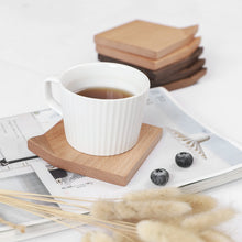 Wooden Folding Corner Tea Set Coaster