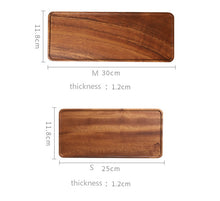 South American Walnut Wooden Serving Tray