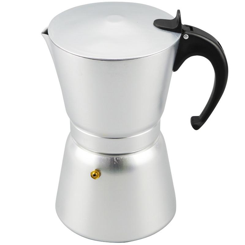High Quality 12 Cups Aluminum Moka Pot Portable Coffee Maker
