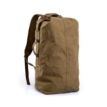 vintage canvas backpack, , Gifts for Designers, Clean minimal gifts for designers and creatives, gift, design, designer - Gifts for Designers, Gifts for Architects
