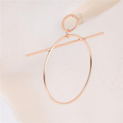 Geometric Hoop and Bar Earrings, , Gifts for Designers, Clean minimal gifts for designers and creatives, gift, design, designer - Gifts for Designers, Gifts for Architects