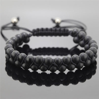 Double Row Sediment Beads Bracelet, , Gifts for Designers, Clean minimal gifts for designers and creatives, gift, design, designer - Gifts for Designers, Gifts for Architects