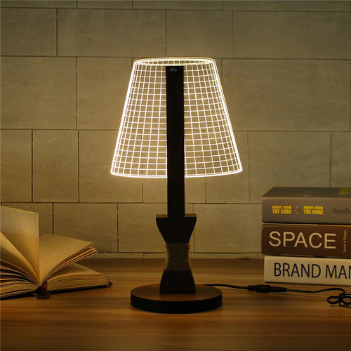 2D Style Table Lamp Dimmable, , Gifts for Designers, Clean minimal gifts for designers and creatives, gift, design, designer - Gifts for Designers, Gifts for Architects