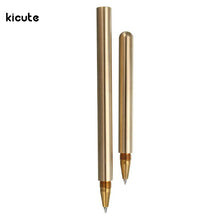 Handmade Brass Milled Pen, , Gifts for Designers, Clean minimal gifts for designers and creatives, gift, design, designer - Gifts for Designers, Gifts for Architects