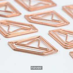 Rose Gold Edition Paper Clips, , Gifts for Designers, Clean minimal gifts for designers and creatives, gift, design, designer - Gifts for Designers, Gifts for Architects