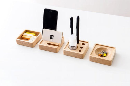Wooden Desktop Storage System, , Gifts for Designers, Clean minimal gifts for designers and creatives, gift, design, designer - Gifts for Designers, Gifts for Architects