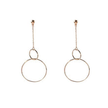 Hanging Circle Earrings, , Gifts for Designers, Clean minimal gifts for designers and creatives, gift, design, designer - Gifts for Designers, Gifts for Architects