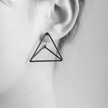 Geometric Pyramid Earrings, , Gifts for Designers, Clean minimal gifts for designers and creatives, gift, design, designer - Gifts for Designers, Gifts for Architects