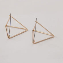 Geometric Pyramid Earrings, , Gifts for Designers, Clean minimal gifts for designers and creatives, gift, design, designer - Gifts for Designers, Gifts for Architects