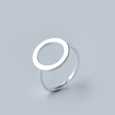 Adjustable Geometric Circle Ring, , Gifts for Designers, Clean minimal gifts for designers and creatives, gift, design, designer - Gifts for Designers, Gifts for Architects