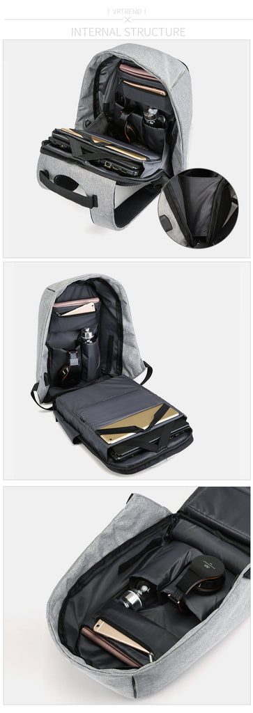BackShield- A Minimal Anti-Theft Backpack | Best Anti Theft Backpack ...