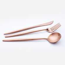 Modern Rose Gold Cutlery Set (Sold by Piece), , Gifts for Designers, Clean minimal gifts for designers and creatives, gift, design, designer - Gifts for Designers, Gifts for Architects