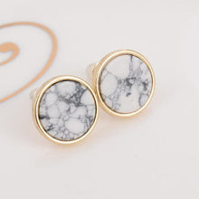 Geometric Marble Stone Earrings Women, , Gifts for Designers, Clean minimal gifts for designers and creatives, gift, design, designer - Gifts for Designers, Gifts for Architects