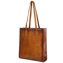 Distressed Genuine Leather Tote Bag, , Gifts for Designers, Clean minimal gifts for designers and creatives, gift, design, designer - Gifts for Designers, Gifts for Architects