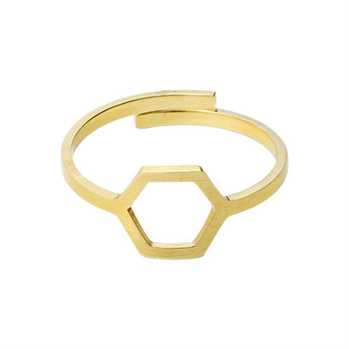 The Hex - Minimal Ring, , Gifts for Designers, Clean minimal gifts for designers and creatives, gift, design, designer - Gifts for Designers, Gifts for Architects