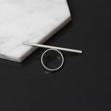 Long Bar Minimalist Ring, , Gifts for Designers, Clean minimal gifts for designers and creatives, gift, design, designer - Gifts for Designers, Gifts for Architects
