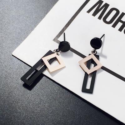 Geometric Dangle Earrings, , Gifts for Designers, Clean minimal gifts for designers and creatives, gift, design, designer - Gifts for Designers, Gifts for Architects