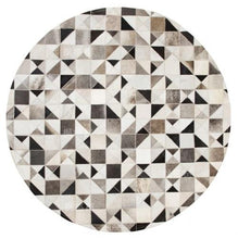 Handmade Spotted Triangles Cowhide Rug, , Gifts for Designers, Clean minimal gifts for designers and creatives, gift, design, designer - Gifts for Designers, Gifts for Architects