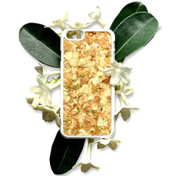 Aromatic Jasmine Phone Case - Made with Real Organic Handpicked Materials, , Gifts for Designers, Clean minimal gifts for designers and creatives, gift, design, designer - Gifts for Designers, Gifts for Architects