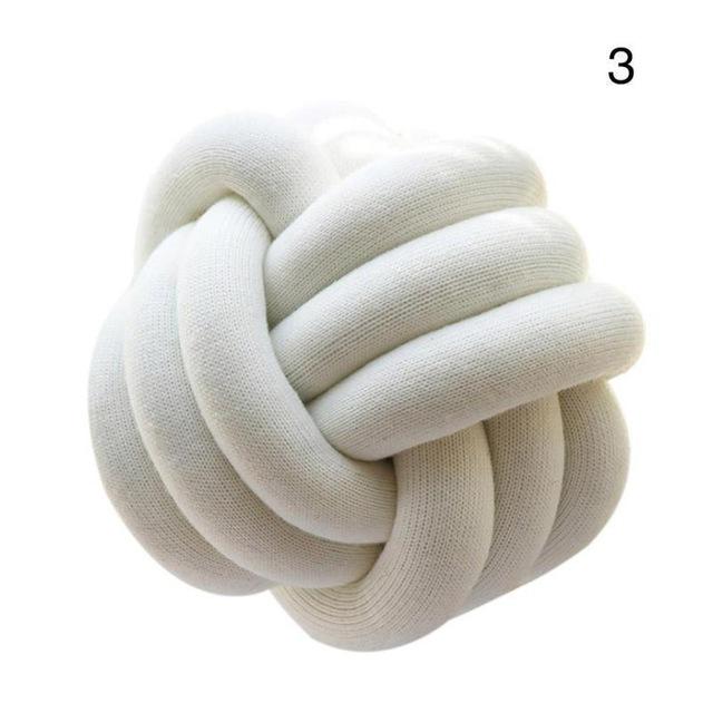Handmade Knot Ball Pillow, , Gifts for Designers, Clean minimal gifts for designers and creatives, gift, design, designer - Gifts for Designers, Gifts for Architects