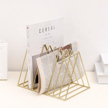 Nordic Style Geometric Rose Gold Minimalist Book Shelf, , Gifts for Designers, Clean minimal gifts for designers and creatives, gift, design, designer - Gifts for Designers, Gifts for Architects