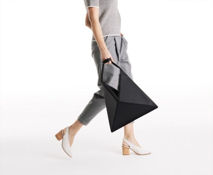 Minimalist Origami Inspired Shoulder Bag | Minimalist Origami Tote Bag