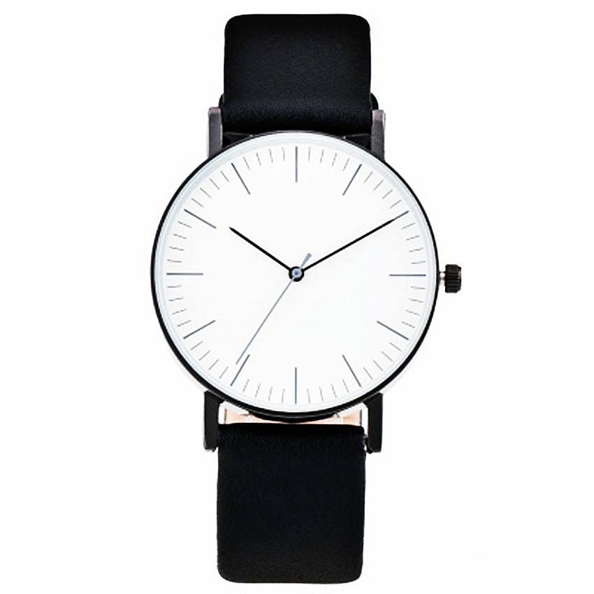 Casual Men Simple Quartz Ultra Thin Minimalist Watch – Gifts for Designers